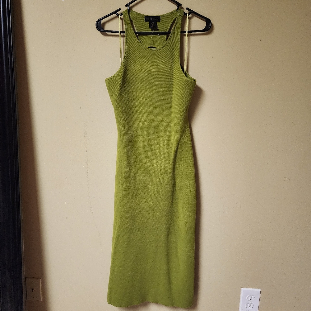 House of Harlow 1960 Olive Backless Dress
